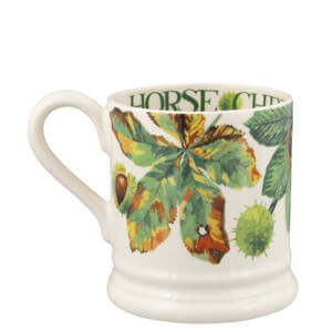 Emma Bridgewater Horse Chestnut & Conker Half Pint Mug